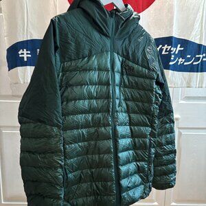 Outdoor Research - Men's Helium Down Hoodie : Green / M